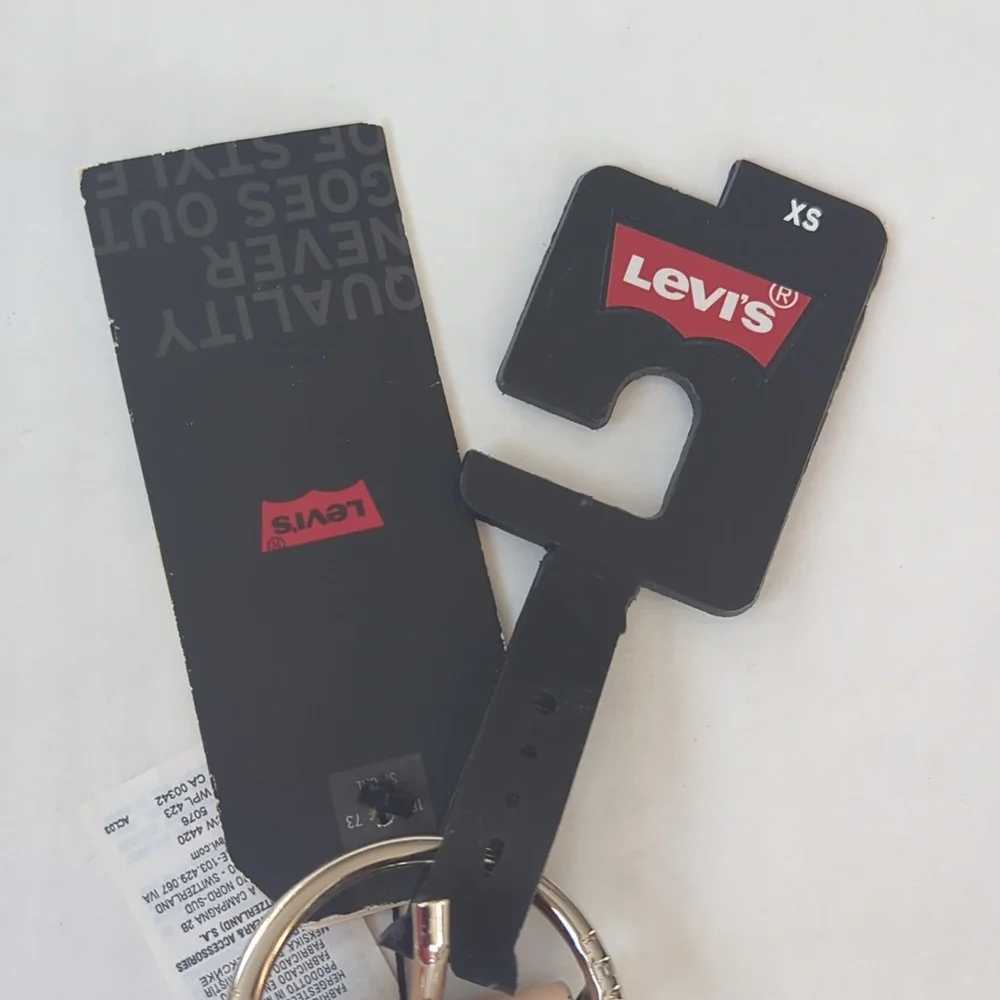 NWT Levi's Ring Buckle Belt XS Nude Pale Pink
